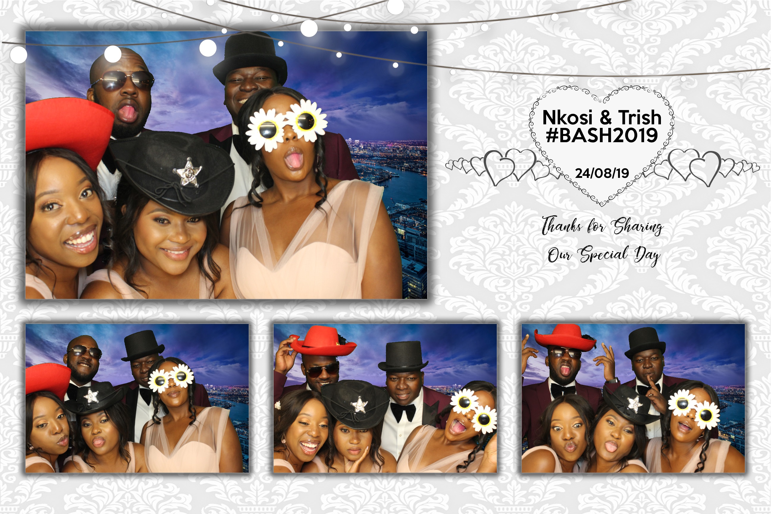 Nkosi & Trish's Wedding  | View more photos from the event at images.mobile-photo-booth.com/u/MobilePhotoBoothUK/Nkosi-Trishs-Wedding